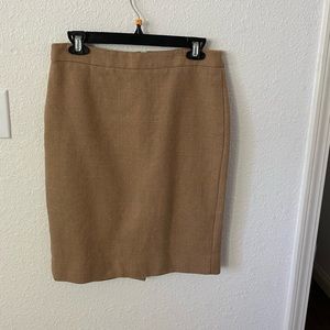 J crew no 2 pencil skirt wool